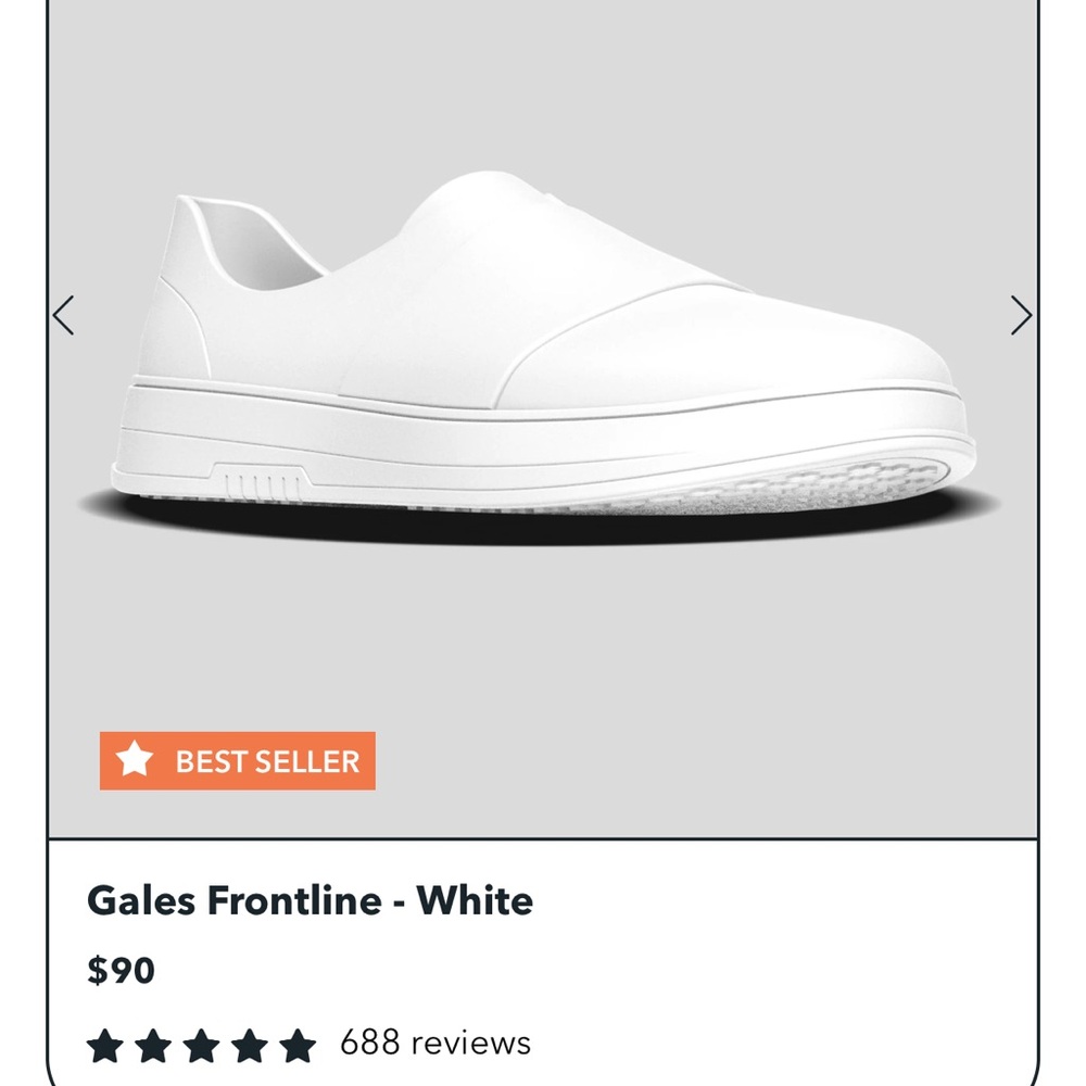 Gales shoes! Great for healthcare